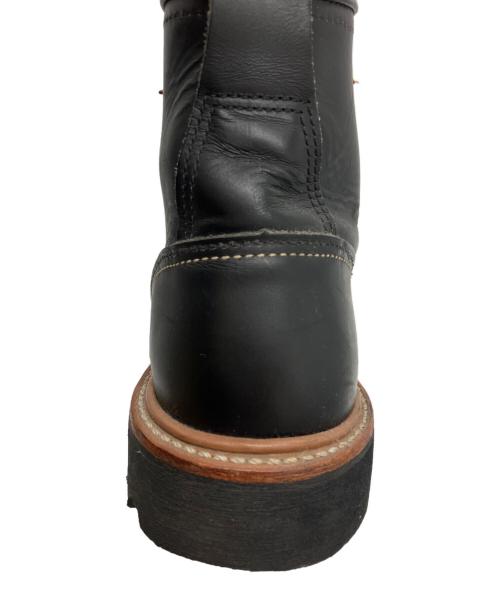 RED WING（レッドウィング）RED WING (レッドウィング) LINEMAN BOOTS ブラック サイズ:25cmの古着・服飾アイテム