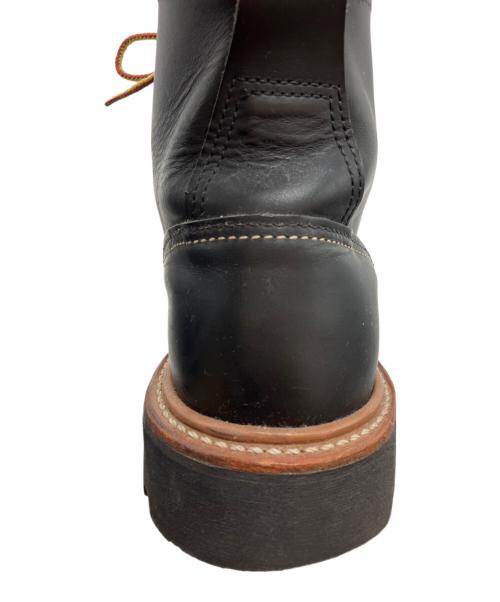RED WING（レッドウィング）RED WING (レッドウィング) LINEMAN BOOTS ブラック サイズ:25cmの古着・服飾アイテム