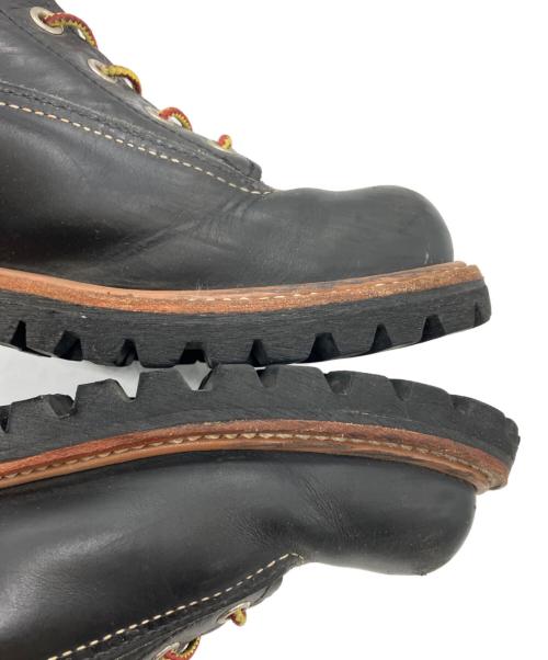RED WING（レッドウィング）RED WING (レッドウィング) LINEMAN BOOTS ブラック サイズ:25cmの古着・服飾アイテム