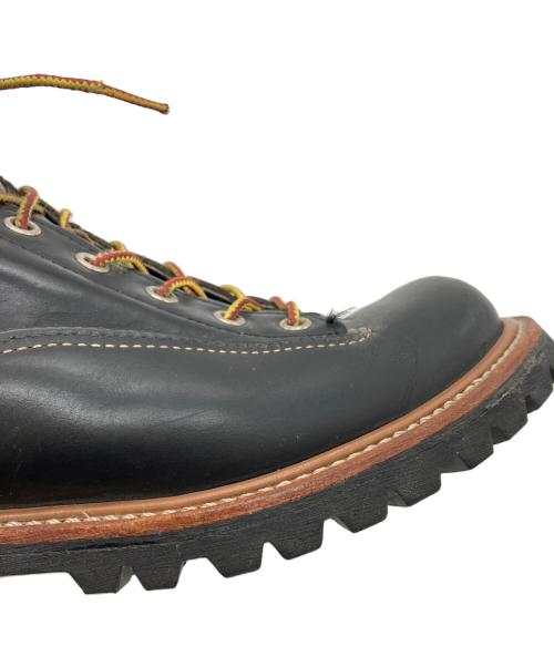 RED WING（レッドウィング）RED WING (レッドウィング) LINEMAN BOOTS ブラック サイズ:25cmの古着・服飾アイテム