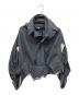 COMME des GARCONS（コムデギャルソン）の古着「変形異素材ドッキングジャケット」｜グレー