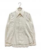 tricot COMME des GARCONSトリココムデギャルソン）の古着「ピンタックブザムシャツ」｜ホワイト