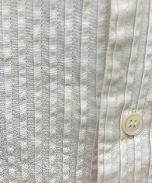 tricot COMME des GARCONS（トリココムデギャルソン）tricot COMME des GARCONS (トリココムデギャルソン) ピンタックブザムシャツ ホワイト サイズ:SIZE Mの古着・服飾アイテム