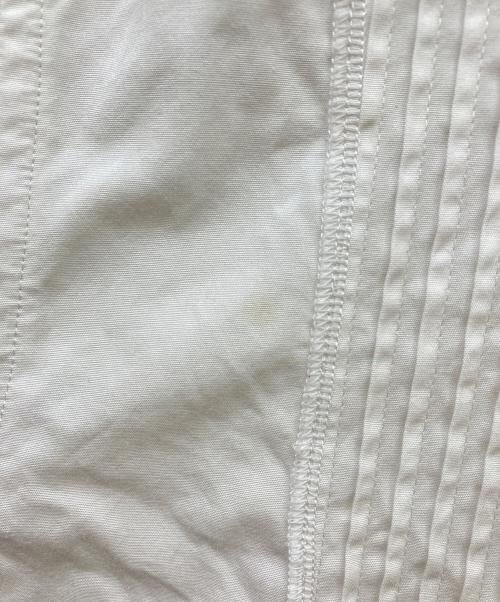 tricot COMME des GARCONS（トリココムデギャルソン）tricot COMME des GARCONS (トリココムデギャルソン) ピンタックブザムシャツ ホワイト サイズ:SIZE Mの古着・服飾アイテム