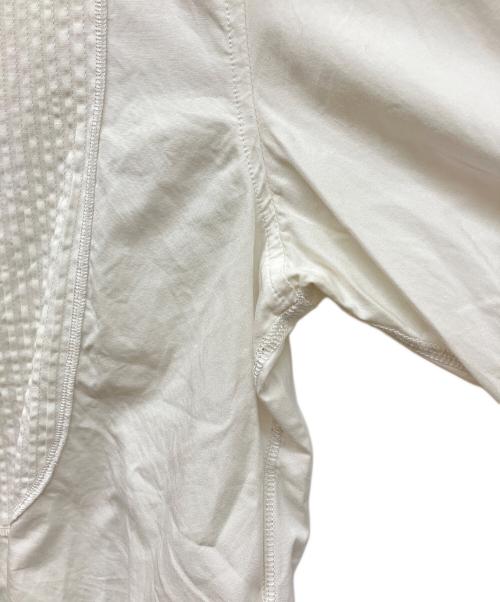 tricot COMME des GARCONS（トリココムデギャルソン）tricot COMME des GARCONS (トリココムデギャルソン) ピンタックブザムシャツ ホワイト サイズ:SIZE Mの古着・服飾アイテム