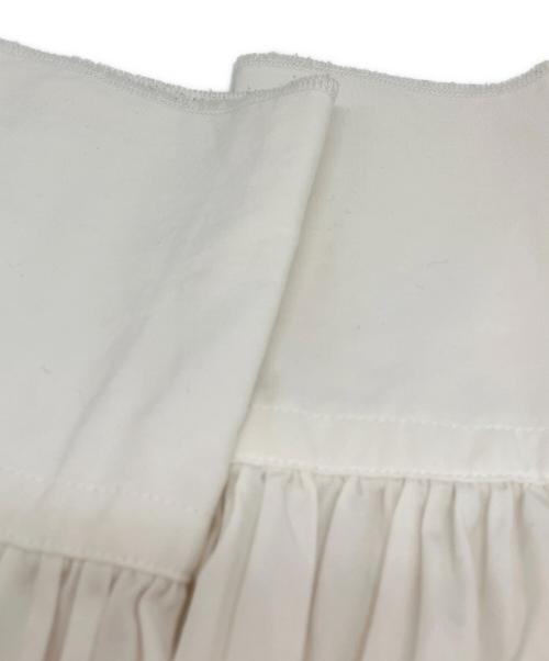 tricot COMME des GARCONS（トリココムデギャルソン）tricot COMME des GARCONS (トリココムデギャルソン) ピンタックブザムシャツ ホワイト サイズ:SIZE Mの古着・服飾アイテム