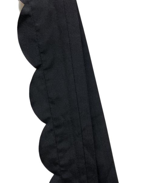 COMME des GARCONS COMME des GARCONS（コムデギャルソン コムデギャルソン）COMME des GARCONS COMME des GARCONS (コムデギャルソン コムデギャルソン) フリルサロペットパンツ ブラック サイズ:Sの古着・服飾アイテム