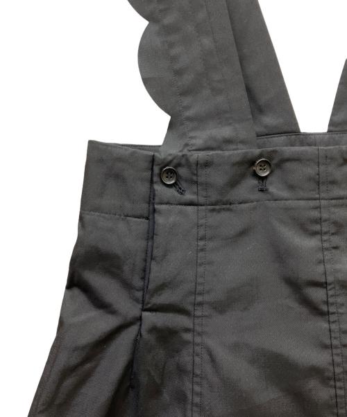 COMME des GARCONS COMME des GARCONS（コムデギャルソン コムデギャルソン）COMME des GARCONS COMME des GARCONS (コムデギャルソン コムデギャルソン) フリルサロペットパンツ ブラック サイズ:Sの古着・服飾アイテム