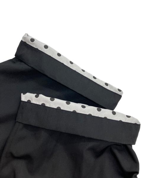 COMME des GARCONS COMME des GARCONS（コムデギャルソン コムデギャルソン）COMME des GARCONS COMME des GARCONS (コムデギャルソン コムデギャルソン) フリルサロペットパンツ ブラック サイズ:Sの古着・服飾アイテム