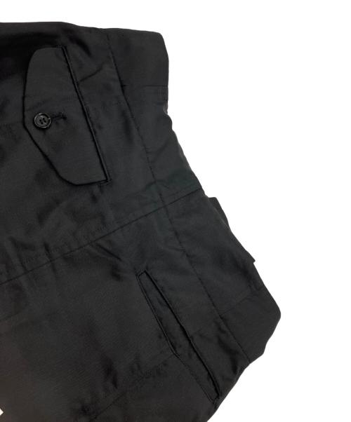COMME des GARCONS COMME des GARCONS（コムデギャルソン コムデギャルソン）COMME des GARCONS COMME des GARCONS (コムデギャルソン コムデギャルソン) フリルサロペットパンツ ブラック サイズ:Sの古着・服飾アイテム