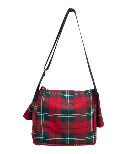 COMME des GARCONS（コムデギャルソン）COMME des GARCONS (コムデギャルソン) タータンチェックウールショルダーバッグ サイズ:-の古着・服飾アイテム