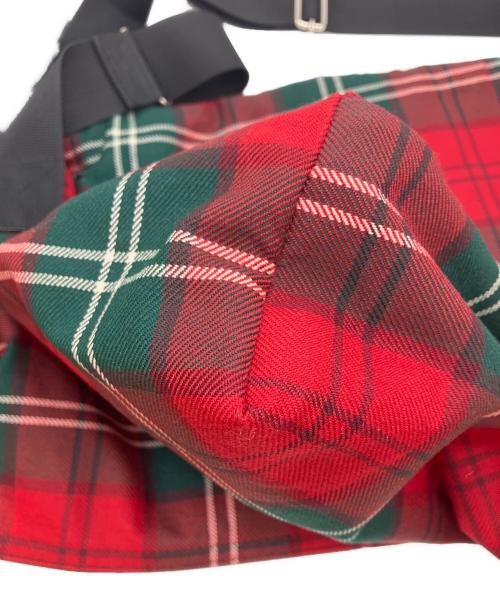 COMME des GARCONS（コムデギャルソン）COMME des GARCONS (コムデギャルソン) タータンチェックウールショルダーバッグ サイズ:-の古着・服飾アイテム
