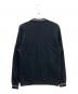 FRED PERRY (フレッドペリー) ティップピケ テクスチャーワッフル コットン ニットカーディガン ブラック サイズ:S：7000円