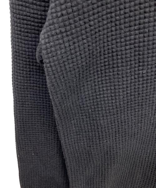 FRED PERRY（フレッドペリー）FRED PERRY (フレッドペリー) ワッフル ステッチ カーディガン ブラック サイズ:Sの古着・服飾アイテム
