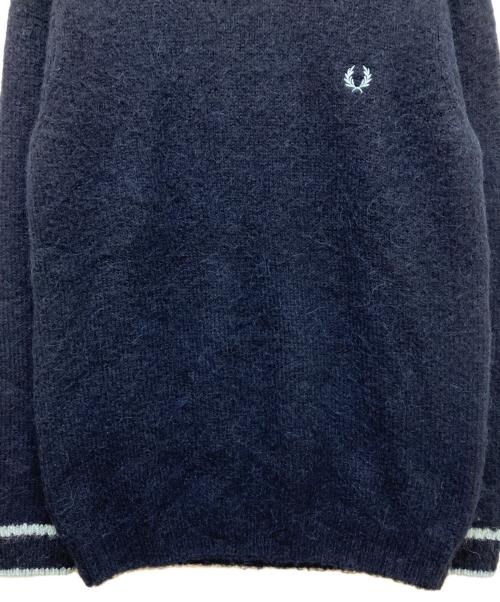 FRED PERRY（フレッドペリー）FRED PERRY (フレッドペリー) Alpaca Blend Crew Neck Jumper ネイビー サイズ:SIZE Sの古着・服飾アイテム
