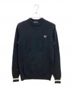 FRED PERRYフレッドペリー）の古着「ウールニット」｜ブラック