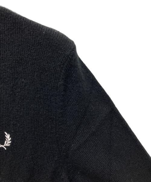 FRED PERRY（フレッドペリー）FRED PERRY (フレッドペリー) ウールニット ブラック サイズ:Sの古着・服飾アイテム