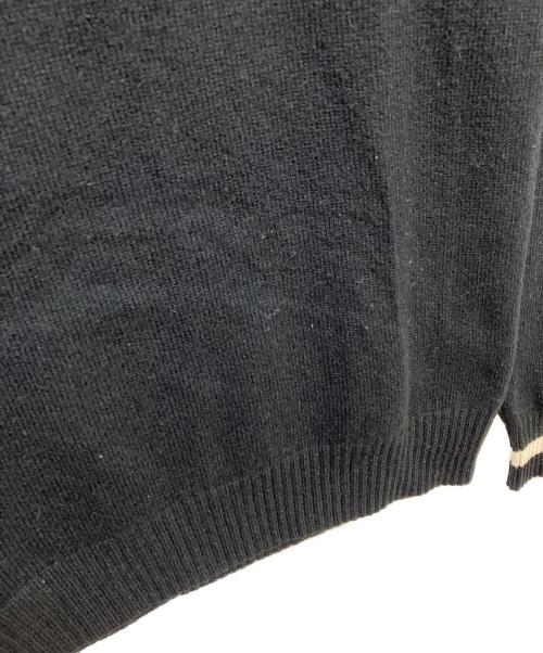 FRED PERRY（フレッドペリー）FRED PERRY (フレッドペリー) ウールニット ブラック サイズ:Sの古着・服飾アイテム