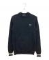 FRED PERRY（フレッドペリー）の古着「ウールニット」｜ブラック