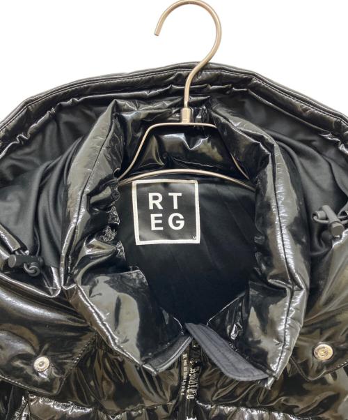RTEG（レトロエンジン）RTEG (レトロエンジン) 中綿ベスト ブラック サイズ:Mの古着・服飾アイテム
