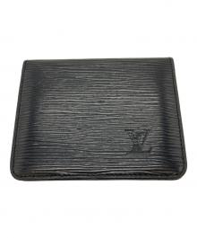 LOUIS VUITTON（ルイ ヴィトン）の古着「カードケース」｜ブラック