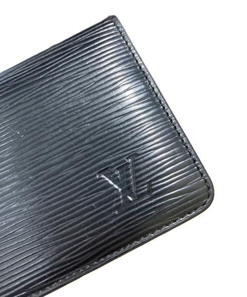 LOUIS VUITTON（ルイ ヴィトン）LOUIS VUITTON (ルイ ヴィトン) カードケース ブラックの古着・服飾アイテム