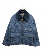 Barbourバブアー）の古着「MARTHA キルティング ジャケット」｜ネイビー