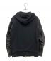 DIESEL (ディーゼル) レザー切替パーカー ブラック サイズ:M：7000円