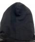 中古・古着 DIESEL (ディーゼル) レザー切替パーカー ブラック サイズ:M：7000円