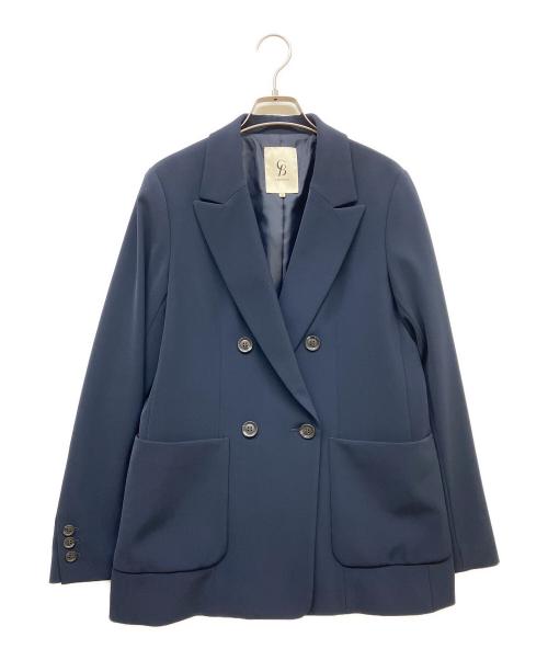 CB CRESTBRIDGE（シービークレストブリッジ）CB CRESTBRIDGE (シービークレストブリッジ) ダブルブレストジャケット ネイビー サイズ:SIZE Mの古着・服飾アイテム