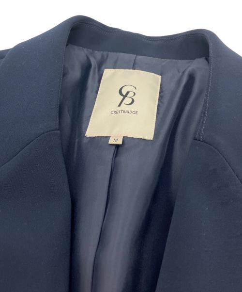 CB CRESTBRIDGE（シービークレストブリッジ）CB CRESTBRIDGE (シービークレストブリッジ) ダブルブレストジャケット ネイビー サイズ:SIZE Mの古着・服飾アイテム
