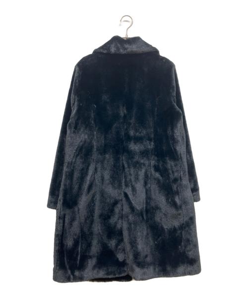 HERNO（ヘルノ）HERNO (ヘルノ) SOFT FAUX FUR COAT ブラック サイズ:SIZE 44の古着・服飾アイテム