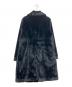 HERNO (ヘルノ) SOFT FAUX FUR COAT ブラック サイズ:SIZE 44：35000円