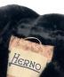 中古・古着 HERNO (ヘルノ) SOFT FAUX FUR COAT ブラック サイズ:SIZE 44：35000円