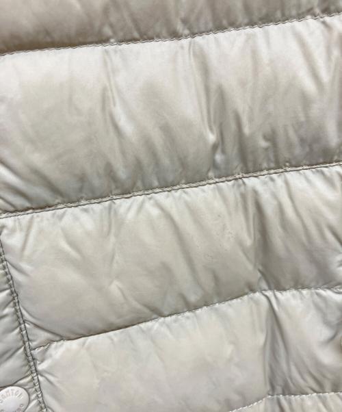 DANTON（ダントン）DANTON (ダントン) Crew Neck Inner Down Jacket ベージュ サイズ:SIZE 36の古着・服飾アイテム