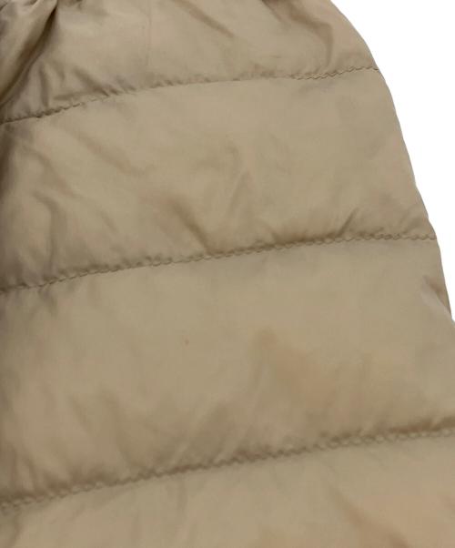 DANTON（ダントン）DANTON (ダントン) Crew Neck Inner Down Jacket ベージュ サイズ:SIZE 36の古着・服飾アイテム