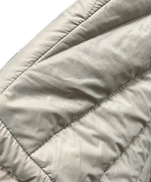 DANTON（ダントン）DANTON (ダントン) Crew Neck Inner Down Jacket ベージュ サイズ:SIZE 36の古着・服飾アイテム