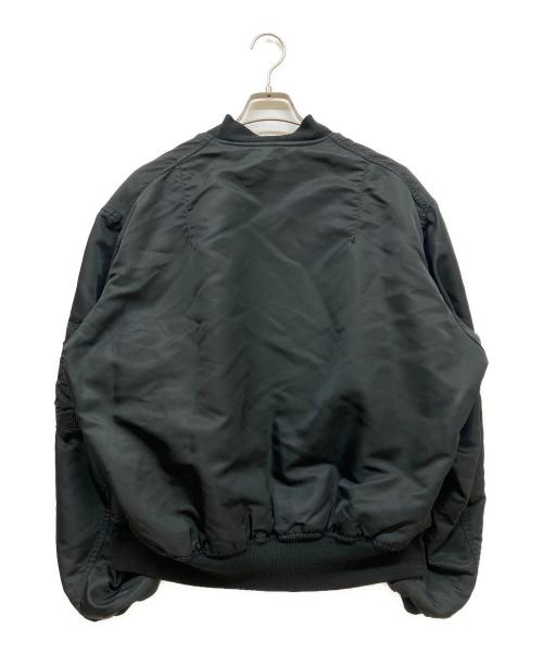 ALPHA（アルファ）ALPHA (アルファ) MA-1ジャケット ブラック サイズ:-の古着・服飾アイテム