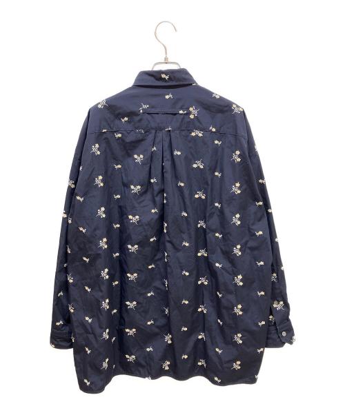 ticca（ティッカ）ticca (ティッカ) 別注フラワー エンブロイダリー シャツ ネイビー サイズ:Fの古着・服飾アイテム