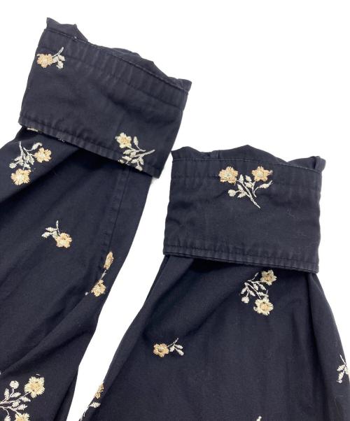 ticca（ティッカ）ticca (ティッカ) 別注フラワー エンブロイダリー シャツ ネイビー サイズ:Fの古着・服飾アイテム