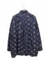 ticca (ティッカ) 別注フラワー エンブロイダリー シャツ ネイビー サイズ:F：8000円