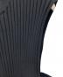 中古・古着 HYKE (ハイク) WIDE RIBBED CROPPED VESTニットベスト ブラック サイズ:-：8000円