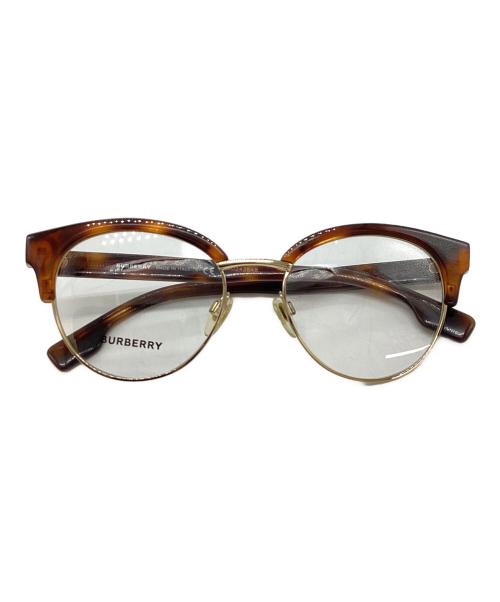 BURBERRY（バーバリー）BURBERRY (バーバリー) サーモント眼鏡 ブラウン サイズ:51□18の古着・服飾アイテム