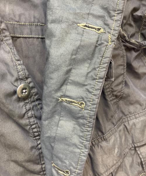Rebuild by Needles（リビルドバイニードルス）Rebuild by Needles (リビルドバイニードルス) 再構築ミリタリーシャツ オリーブ サイズ:2の古着・服飾アイテム