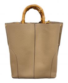 EPOR（エポール）の古着「BAMBOO BAG」｜ブラウン