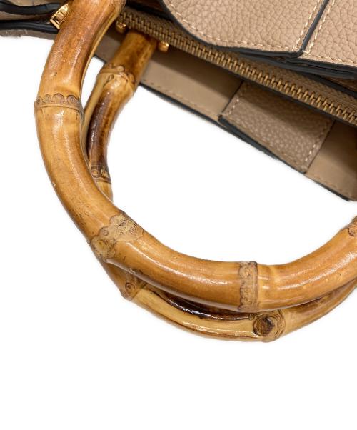EPOR（エポール）EPOR (エポール) BAMBOO BAG ブラウンの古着・服飾アイテム