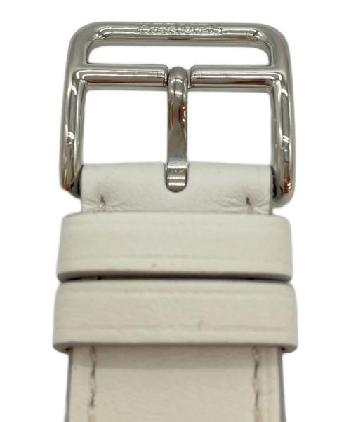HERMES（エルメス）HERMES (エルメス) Apple Watch レザーバンド ホワイト サイズ:41mmの古着・服飾アイテム