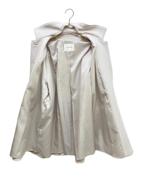 CADUNE（カデュネ）CADUNE (カデュネ) ウールブレンドコート ラベンダー サイズ:36の古着・服飾アイテム