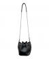 Vivienne Westwood (ヴィヴィアンウエストウッド) CHRISSYスモールバケットバッグ ブラック：25000円