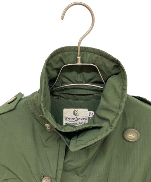 KAPTAIN SUNSHINE（キャプテンサンシャイン）KAPTAIN SUNSHINE (キャプテンサンシャイン) Padded Trench Coat グリーン サイズ:MEDIUMの古着・服飾アイテム